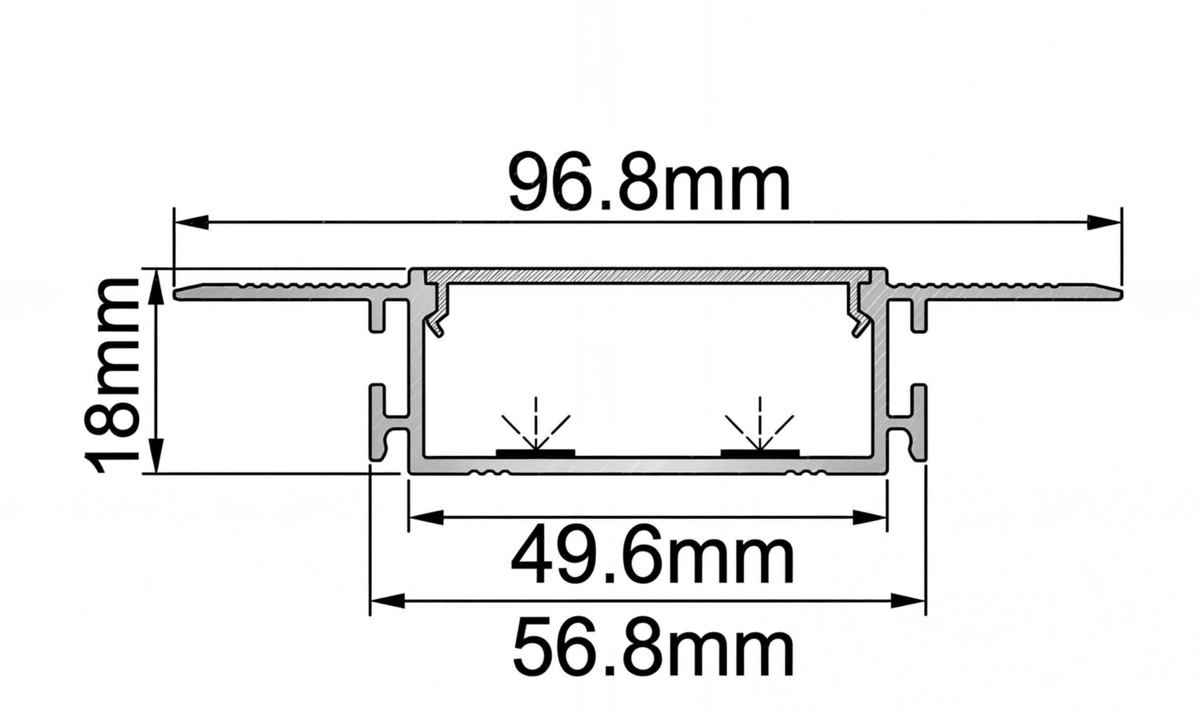 SPRL1 dimensions diagram and capacity chart 2