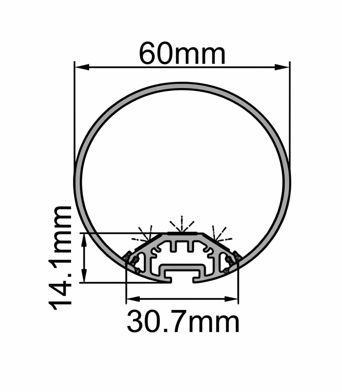 SPRL3-STR dimensions diagram and capacity chart 7